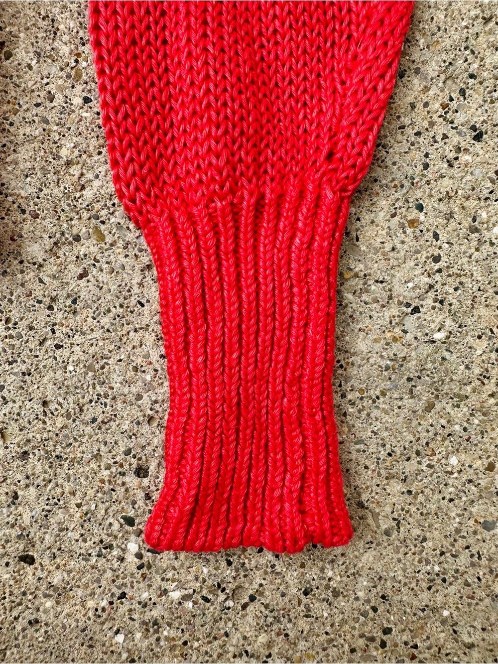 NWOT 100% Linen APIECE APART Helmi Crewneck Knit Coral Red Sweater, Small - Picture 14 of 16